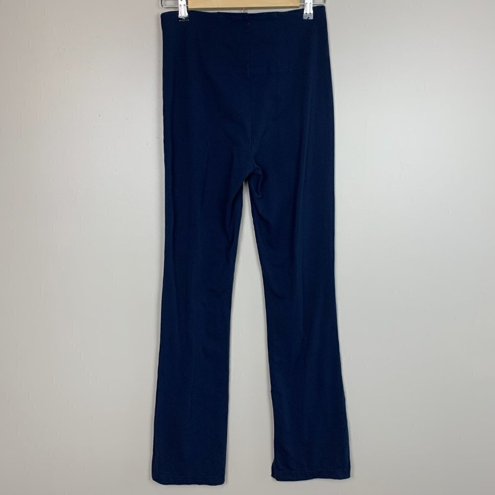 Athleta Navy Blue Bootcut Elastic Waist Pant Size Small - Picture 2 of 7